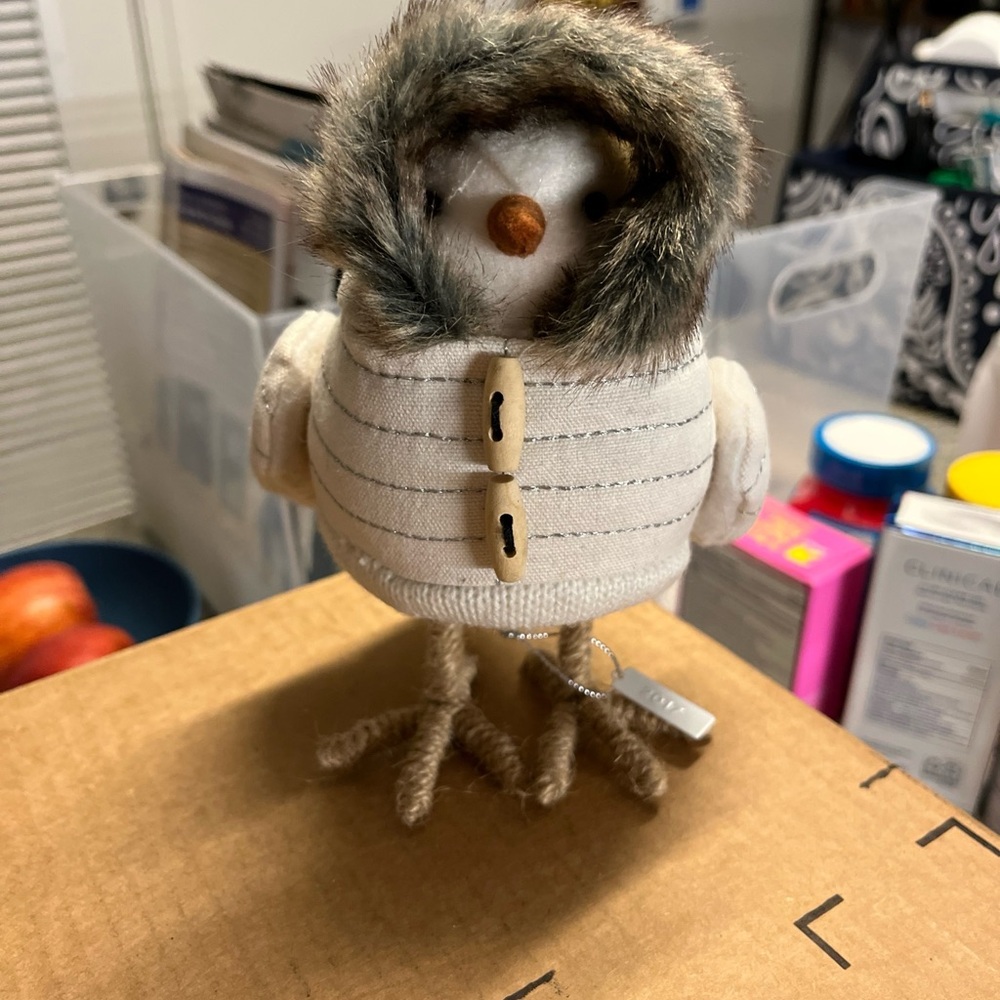 Decorative Fabric Bird (Wondershop) Winter 2017